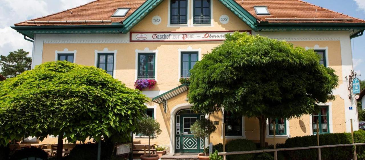 Gasthof Zur Post Oberwirt Chieming Exteriér fotografie