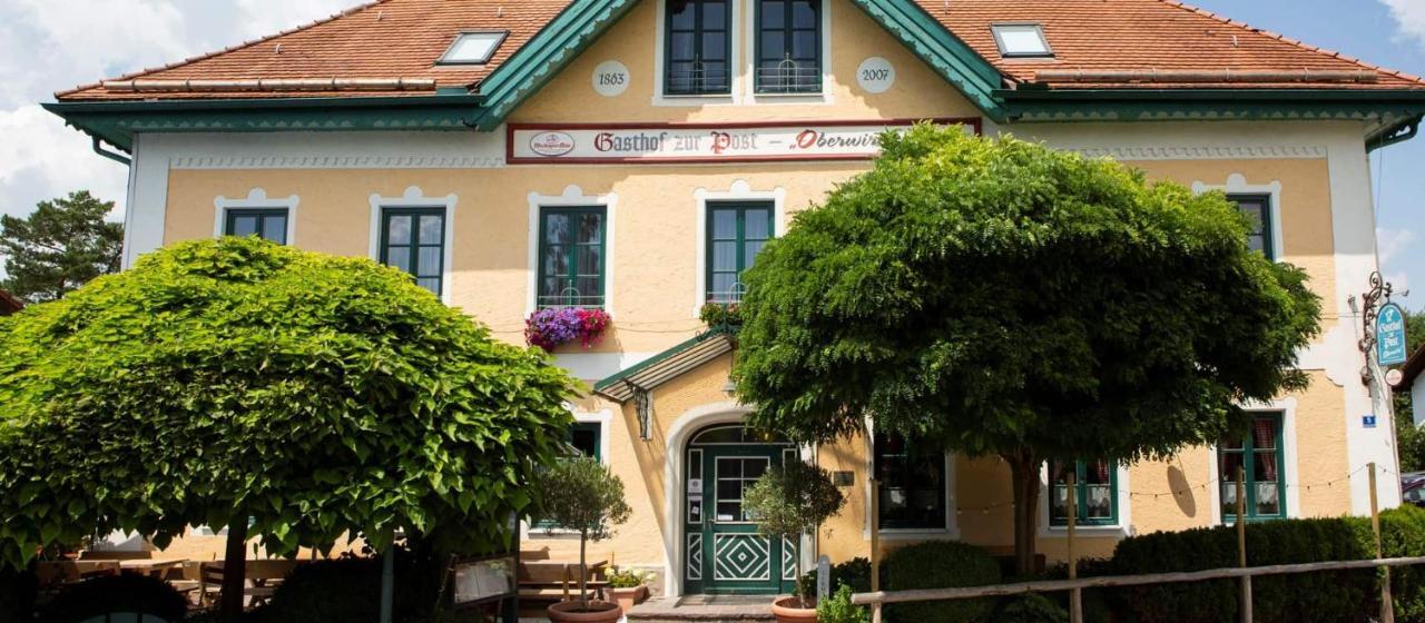 Hotel Gasthof Zur Post Oberwirt Chieming Exteriér fotografie